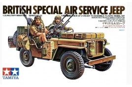 Tamiya 1/35 British Special Air Service Jeep
